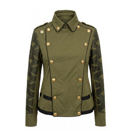 Mr&Mrs Italy Grüne Baumwolljacke für Damen