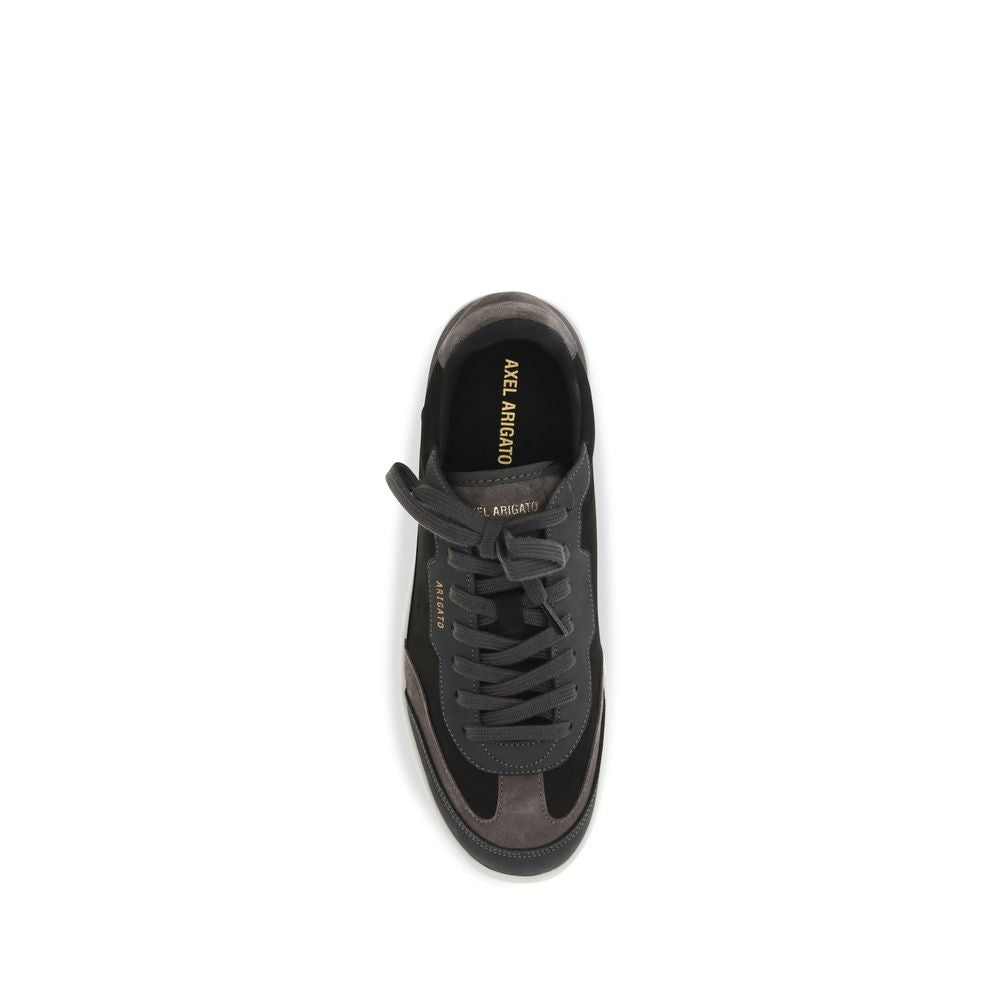 Axel Arigato Schwarze Nubukleder-Sneaker im Athletic-Stil