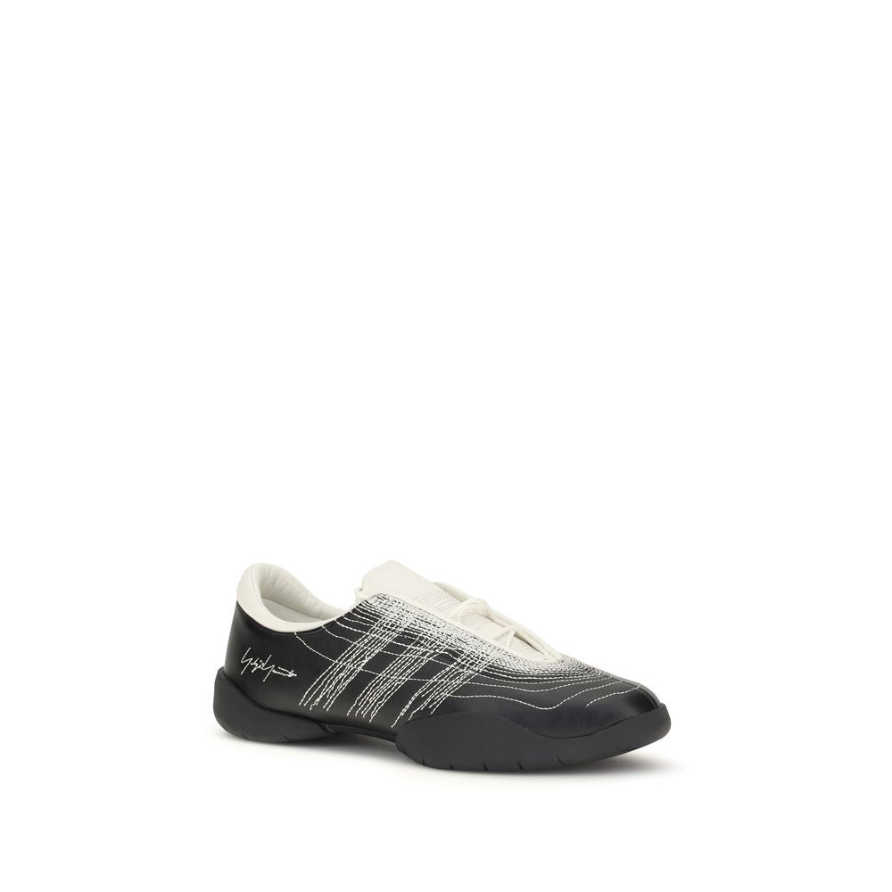 Y-3 Schwarze Sneaker aus Gummi