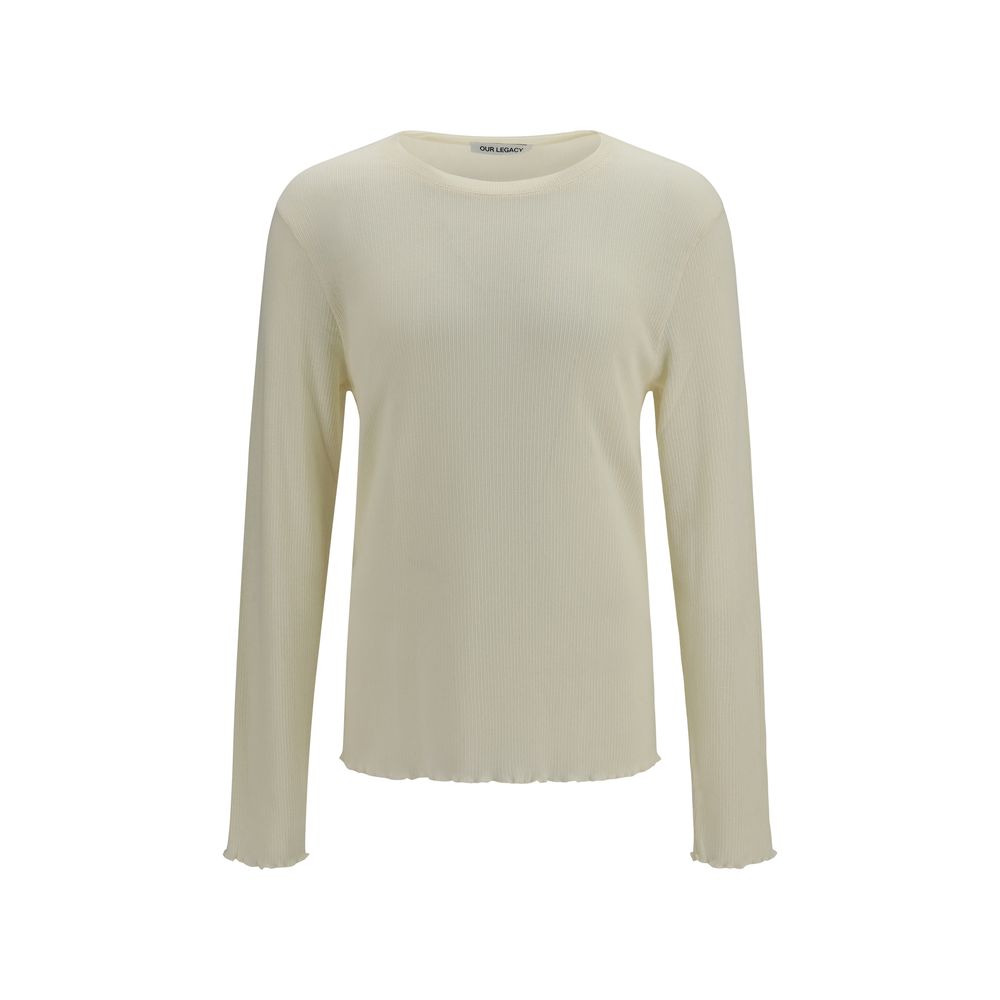 Our Legacy Beige Baumwoll-Sweatshirt