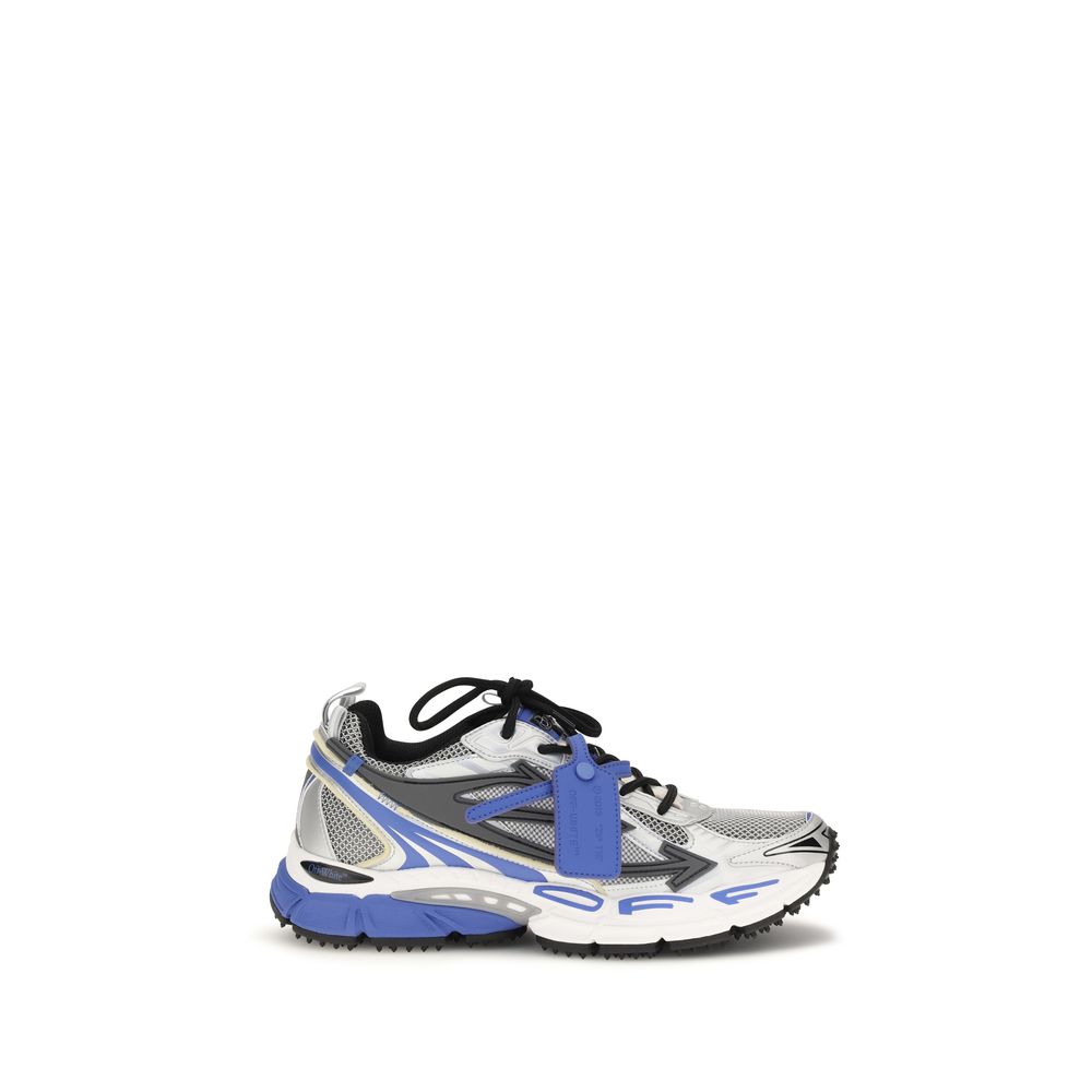 Off-White Graue Sneaker aus Polyethylen im Athletic-Stil