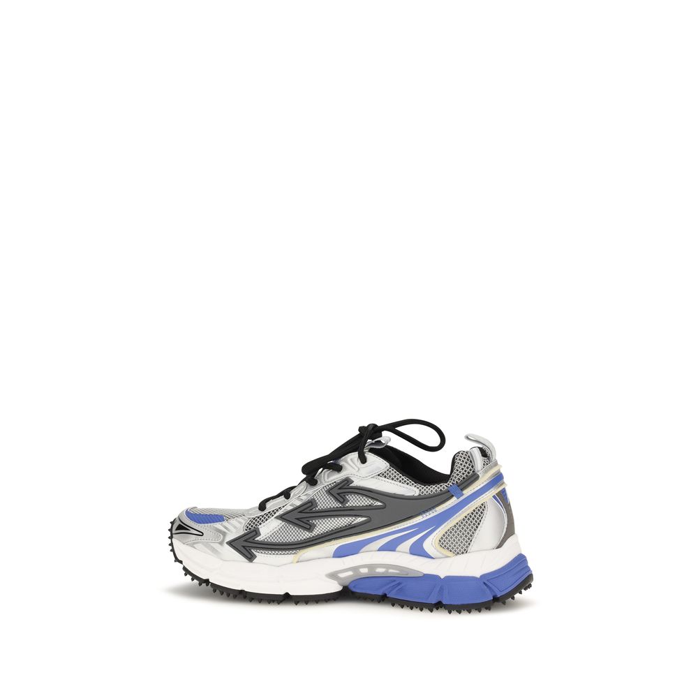 Off-White Graue Sneaker aus Polyethylen im Athletic-Stil