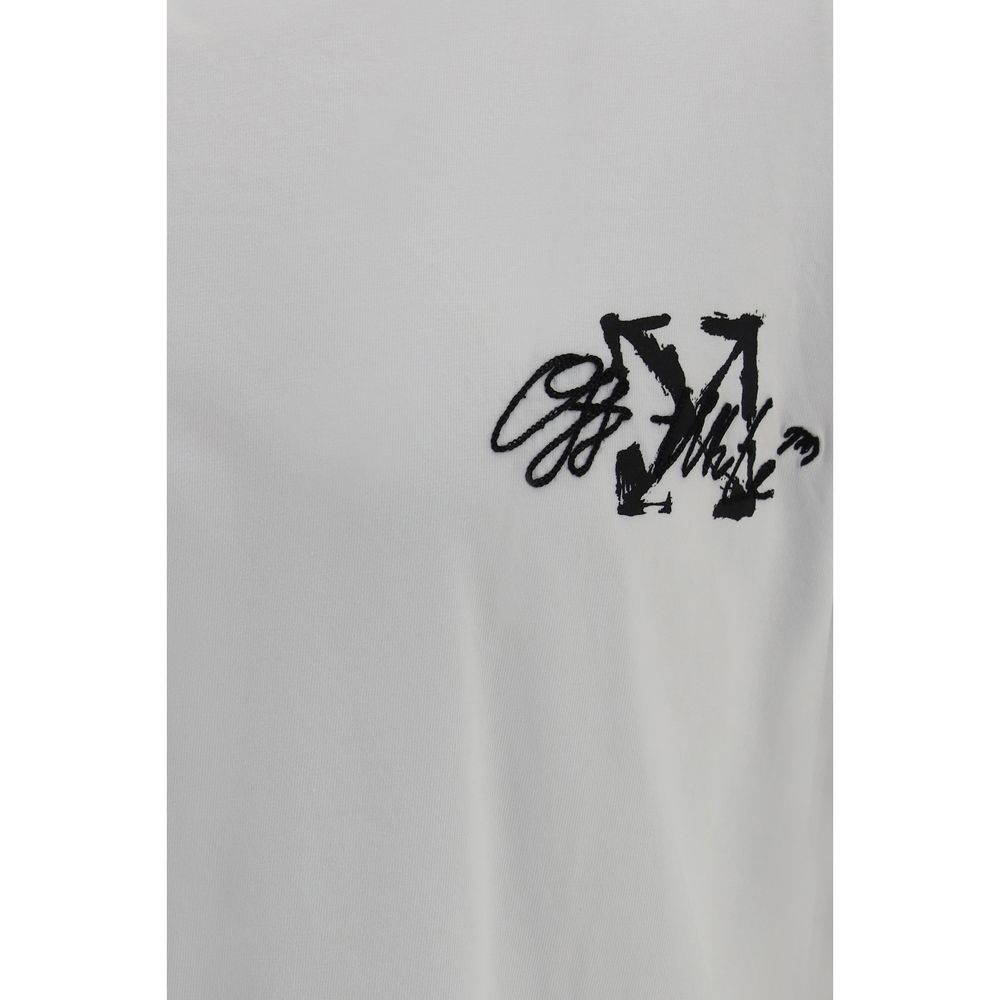 Off-White Weiße Baumwoll-Sportbekleidung