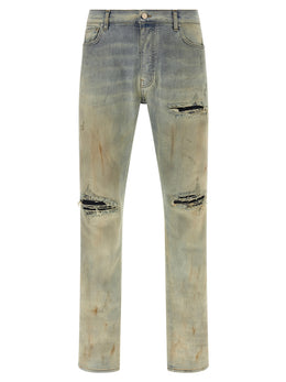 Amiri Beige Baumwolljeans Denim