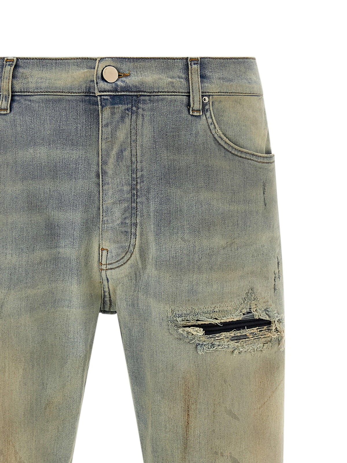 Amiri Beige Baumwolljeans Denim