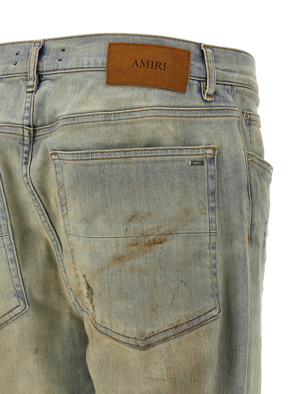 Amiri Beige Baumwolljeans Denim