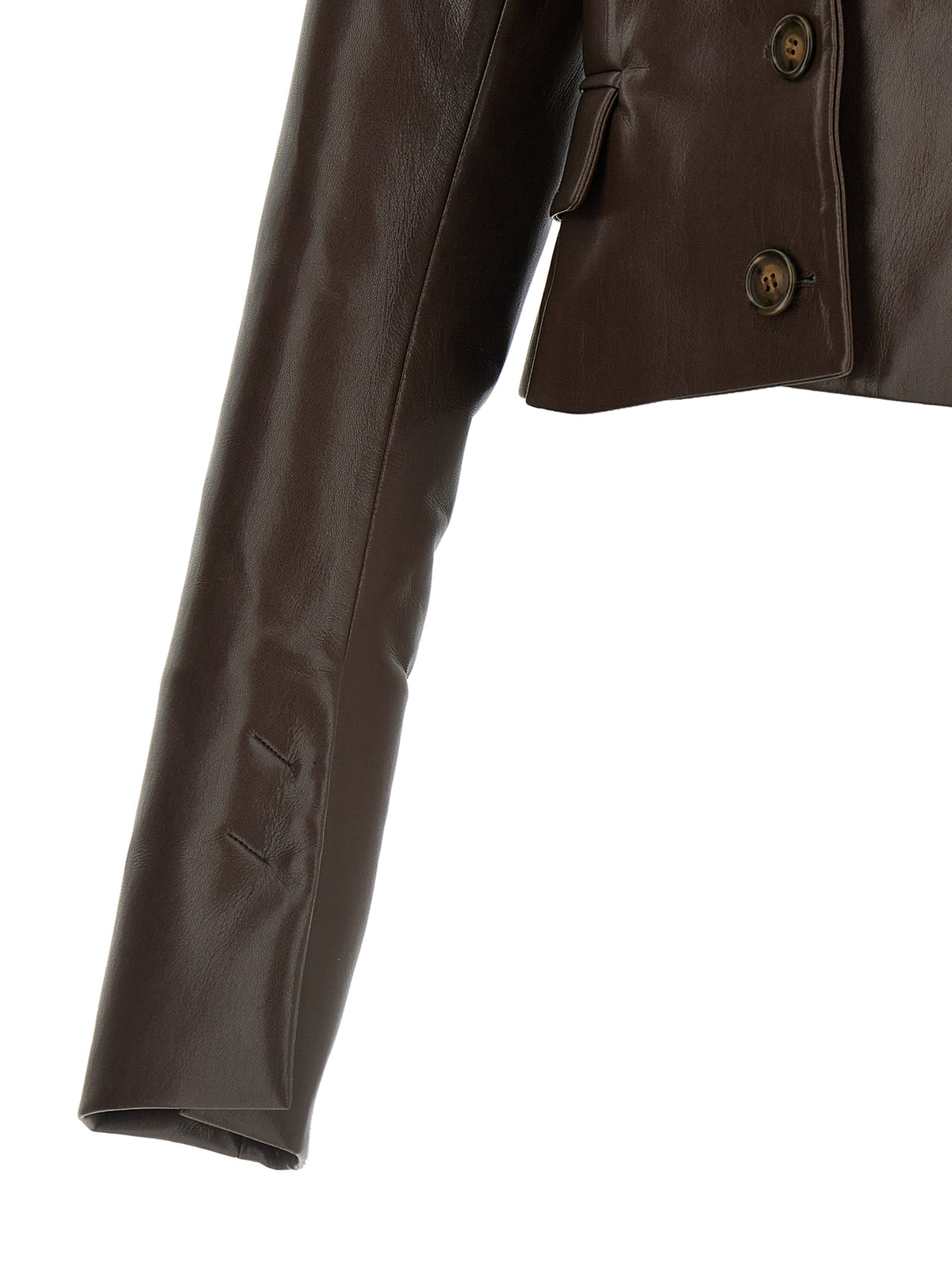 The Andamane Brauner Polyester-Blazer