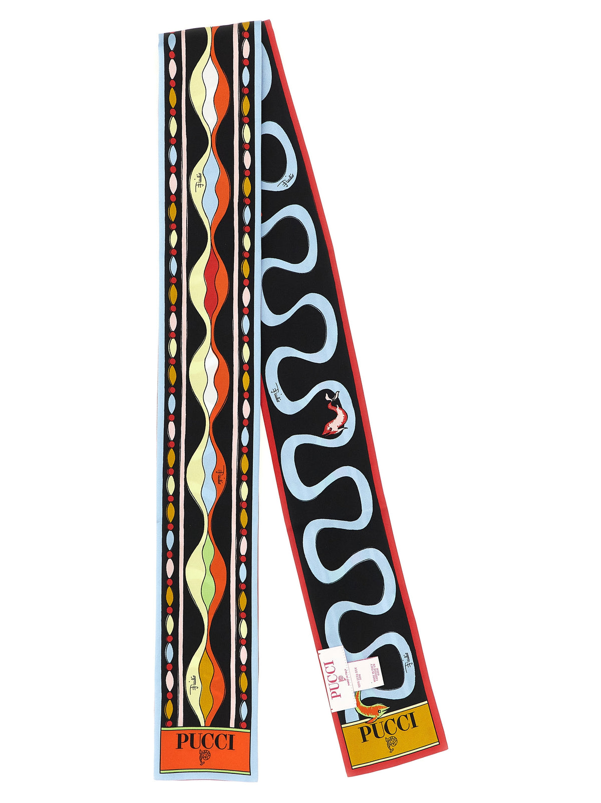 Emilio Pucci Multicolor Silk Foulard