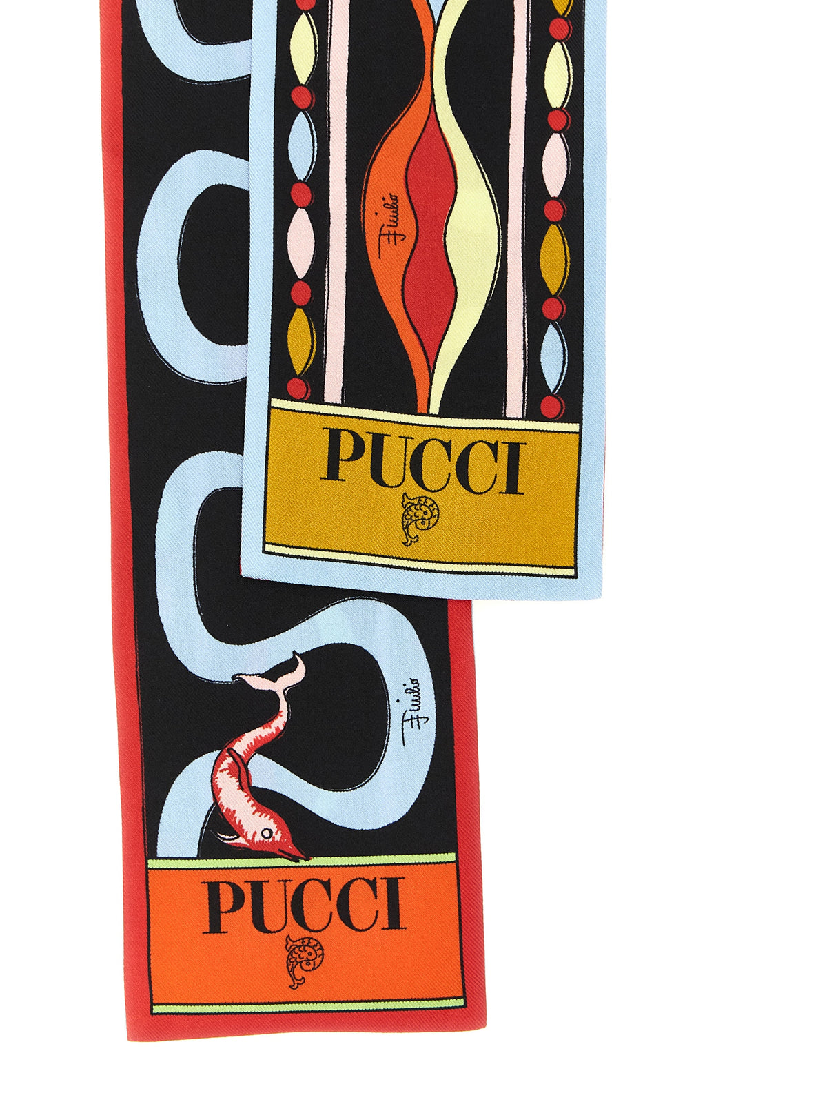 Emilio Pucci Multicolor Silk Foulard