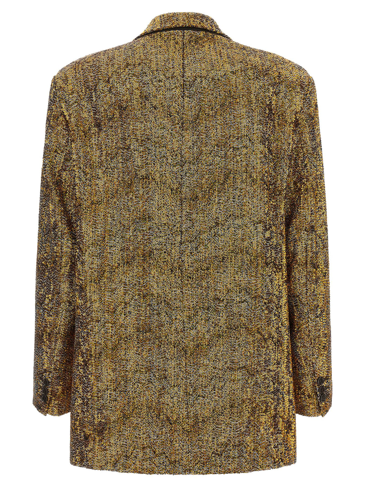 Missoni Goldfarbener Blazer aus Polyester