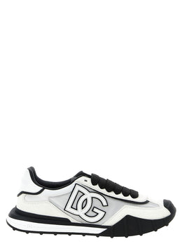 Dolce & Gabbana Zweifarbige Polyamid-Sneaker im Athletic-Stil