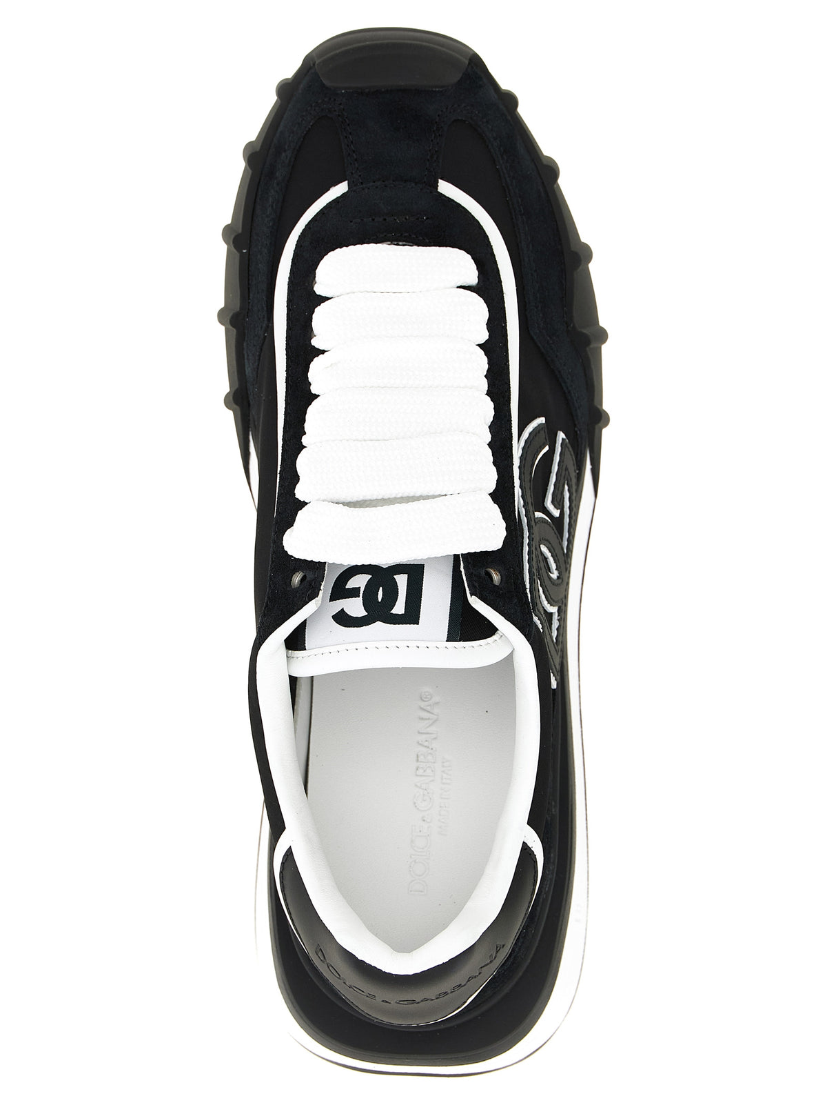 Dolce & Gabbana Schwarze Polyamid-Sneaker für Sport