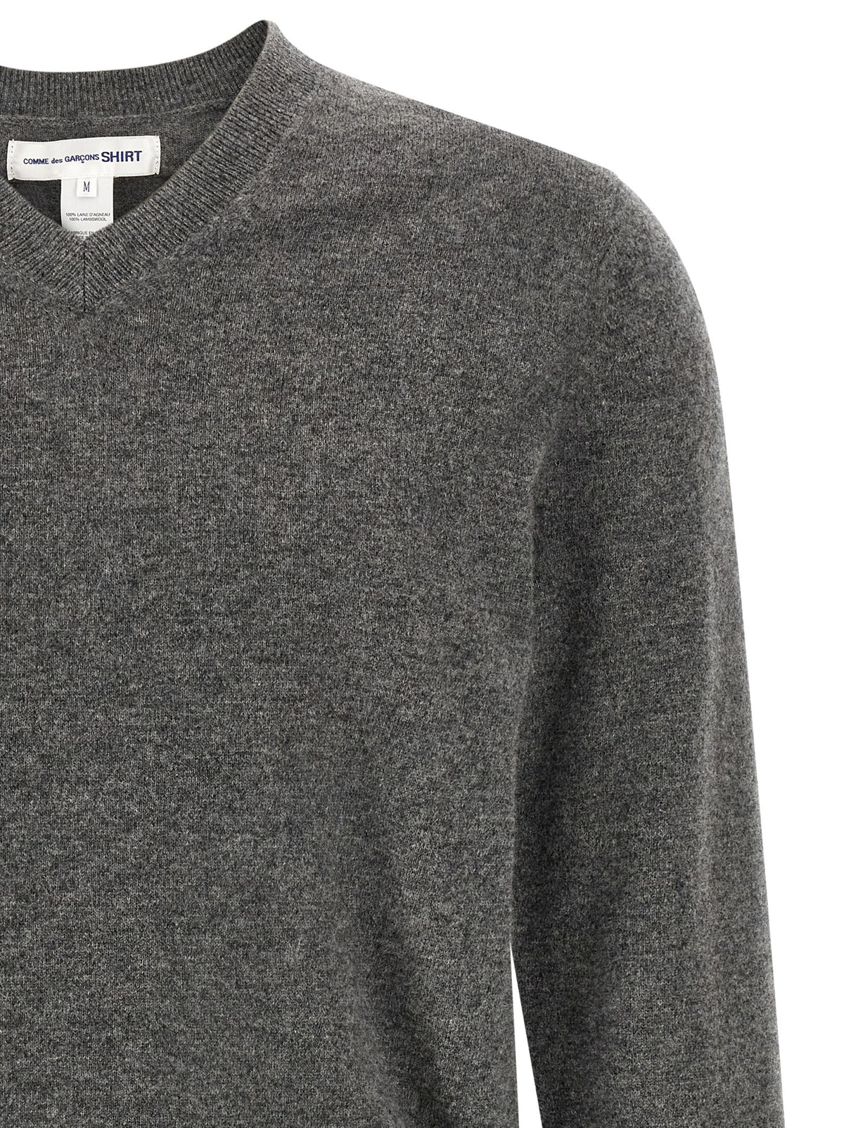 Comme Des Garçons Grauer Wollcardigan