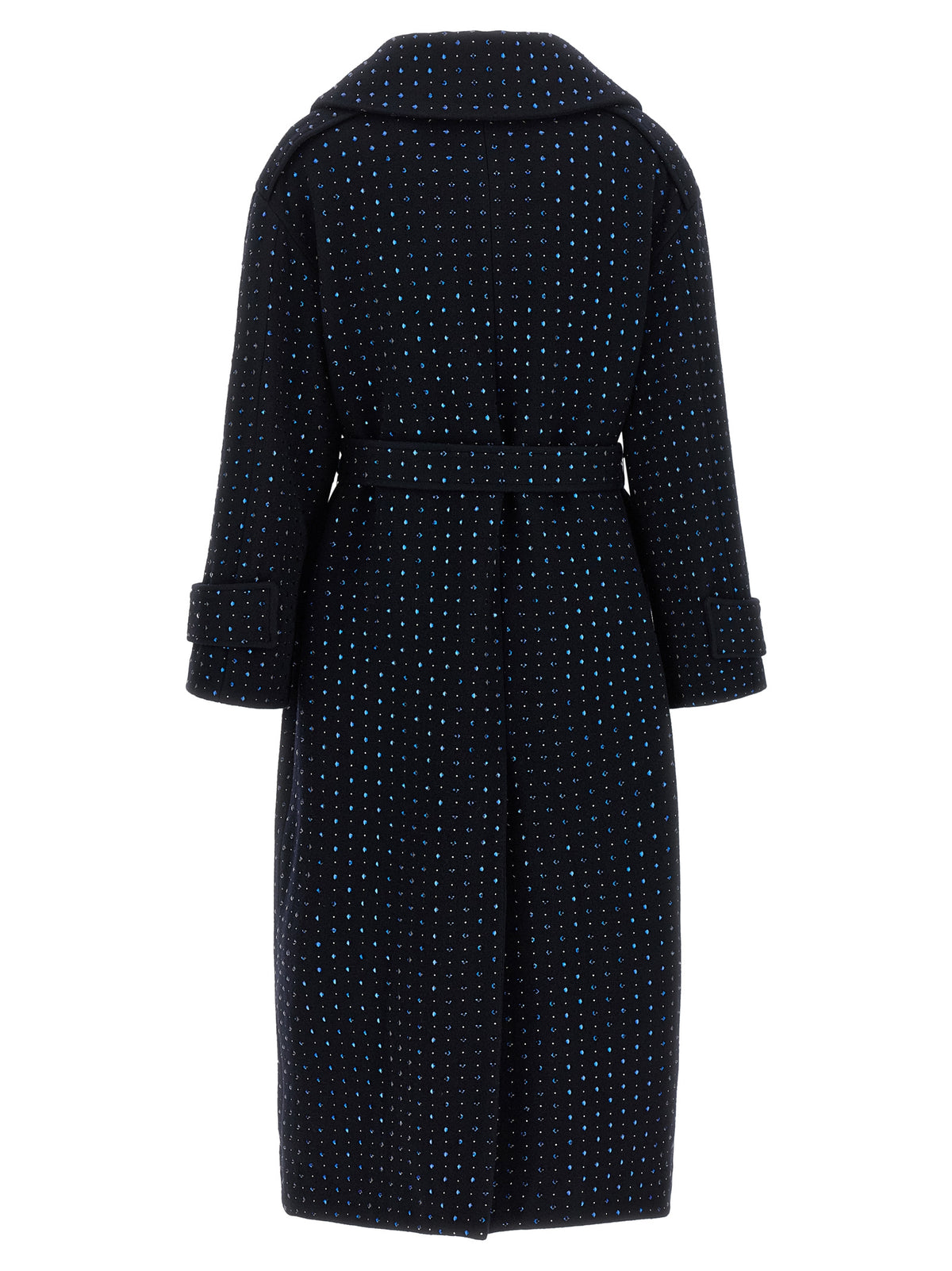 PINKO Blauer Wollmantel