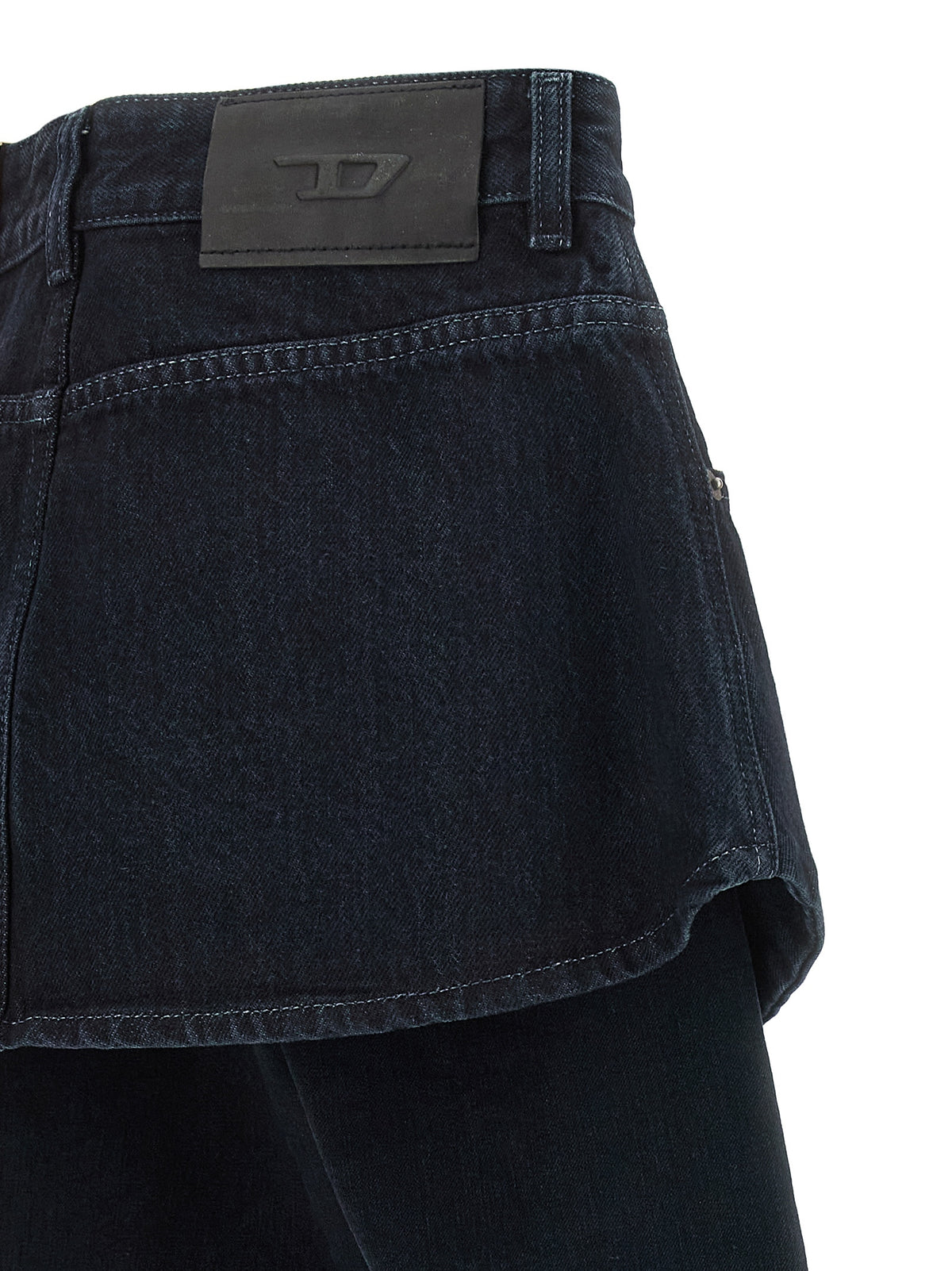 Diesel Blaue Baumwoll-Skinny-Jeans