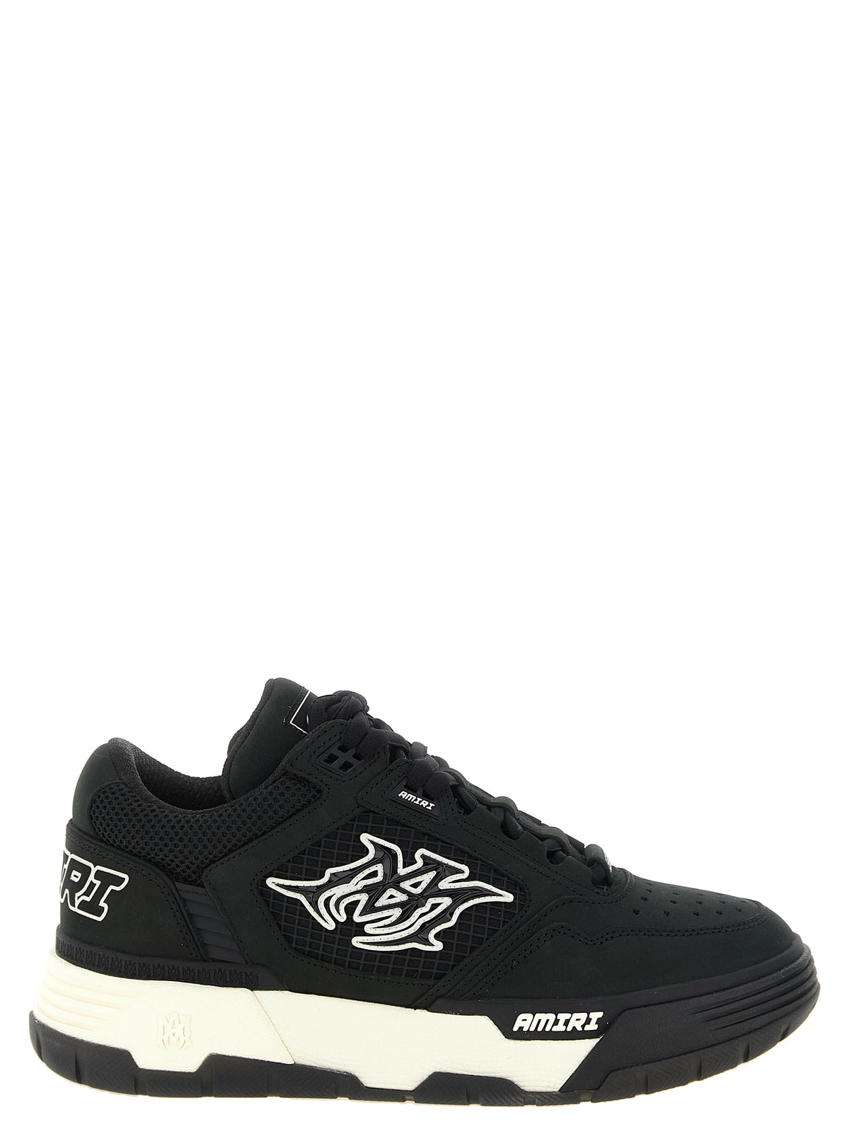 Amiri Zweifarbige Kalbsleder-Sneaker im Athletic-Stil