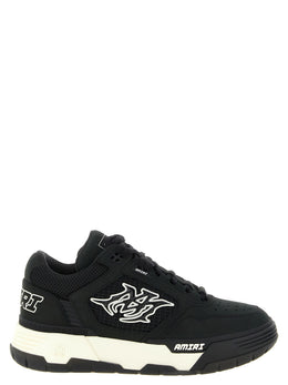 Amiri Zweifarbige Kalbsleder-Sneaker im Athletic-Stil