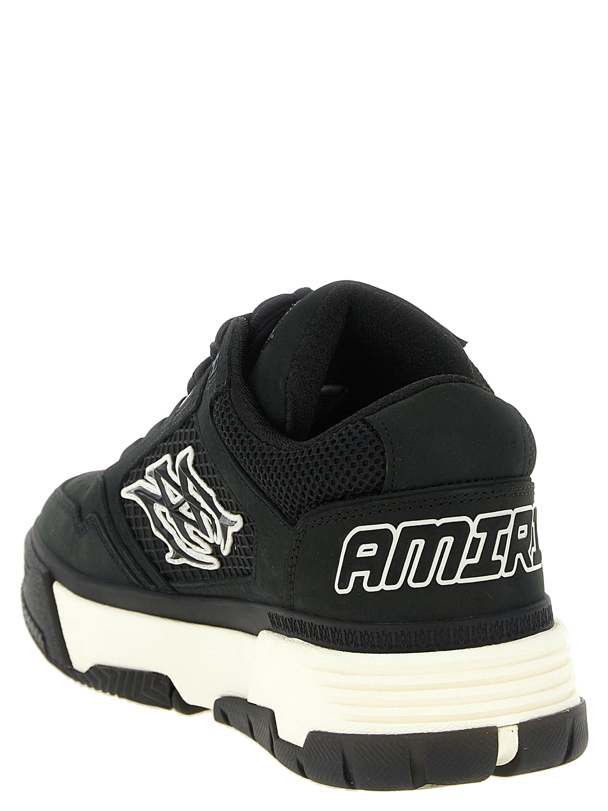 Amiri Zweifarbige Kalbsleder-Sneaker im Athletic-Stil