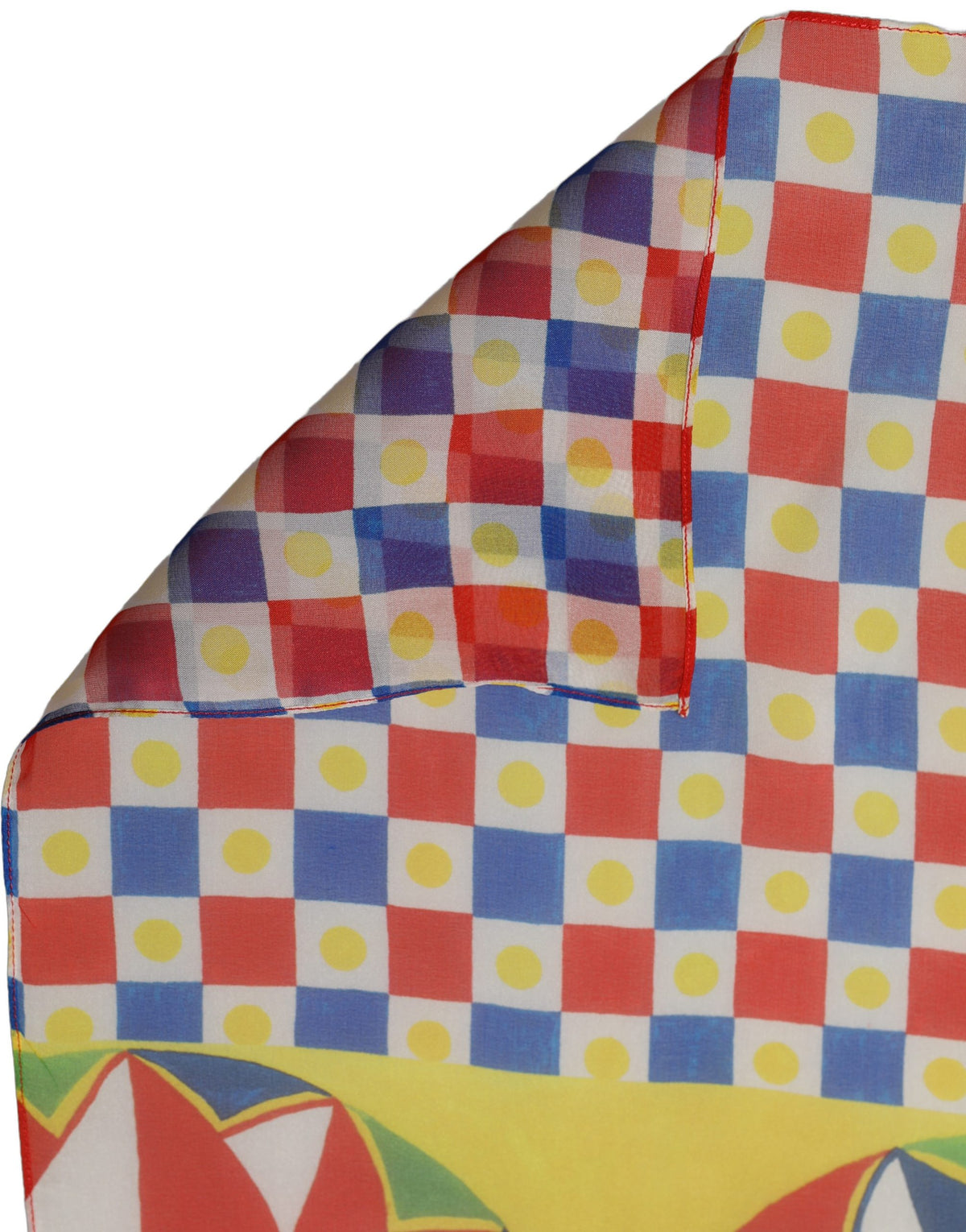 Dolce & Gabbana Seidenschal Carretto in Multicolor