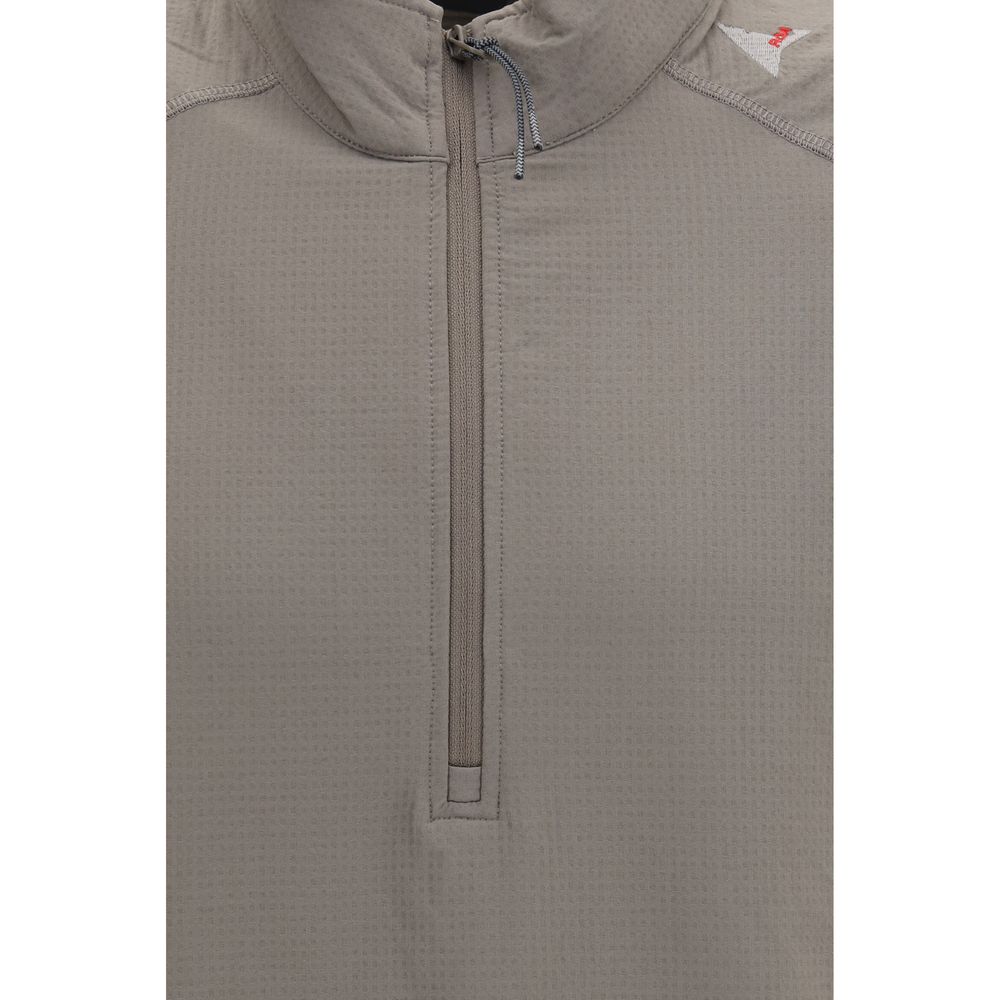 ROA Zweifarbiger Nylon-Sweatshirt