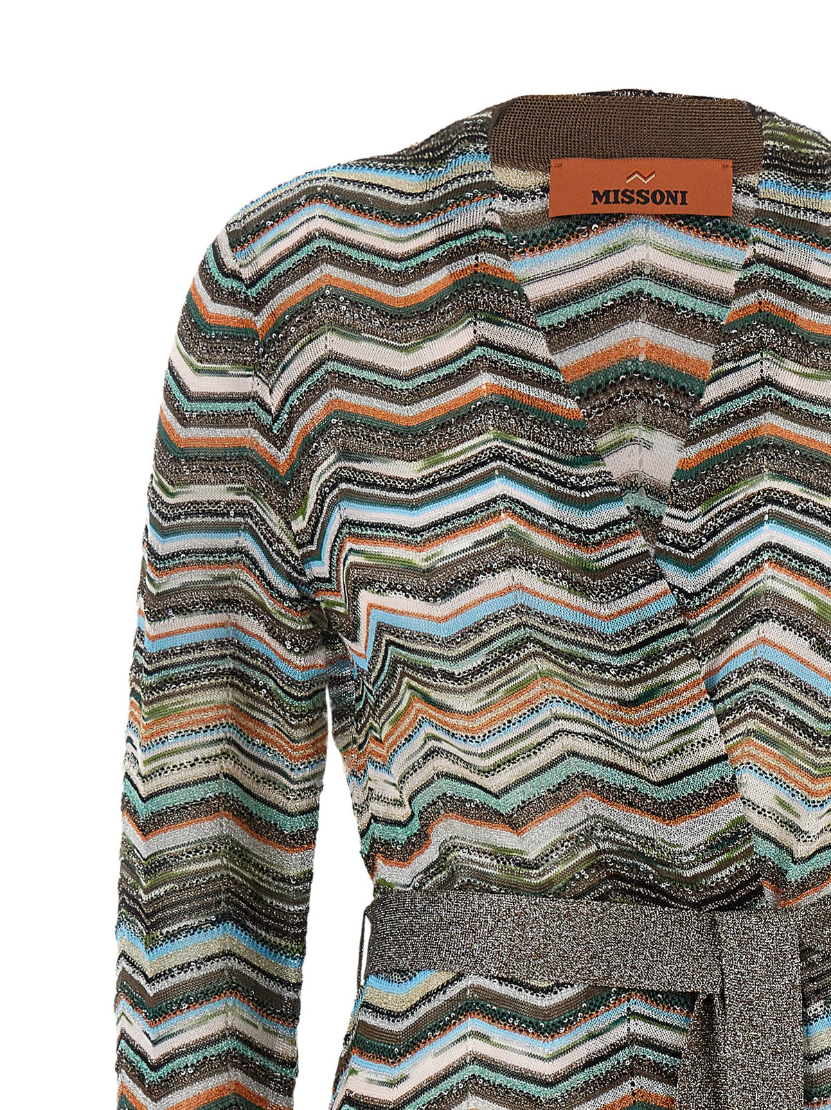 Missoni Mehrfarbige Strickjacke aus Viskose