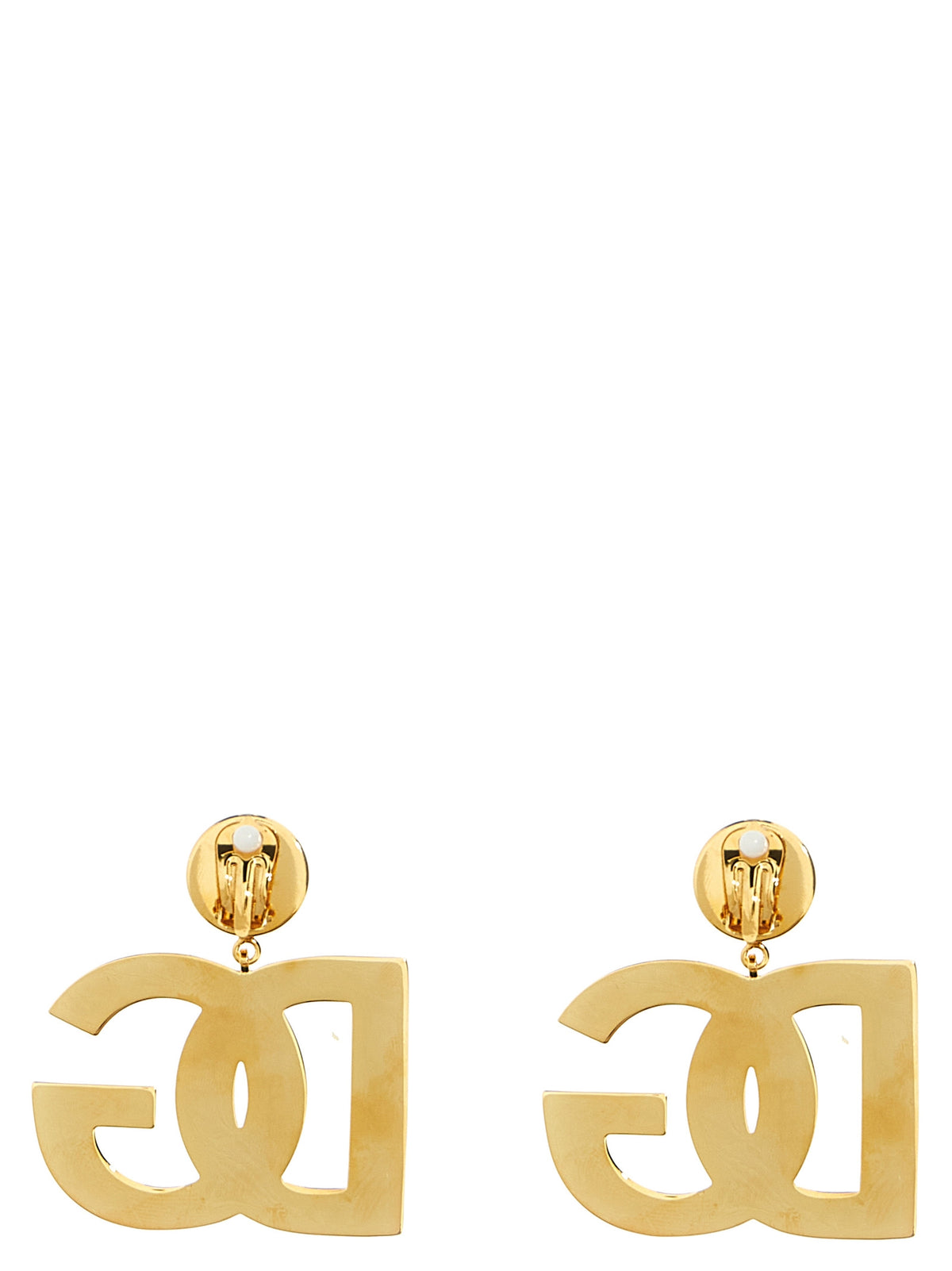 Dolce & Gabbana Ohrringe aus Goldacetat