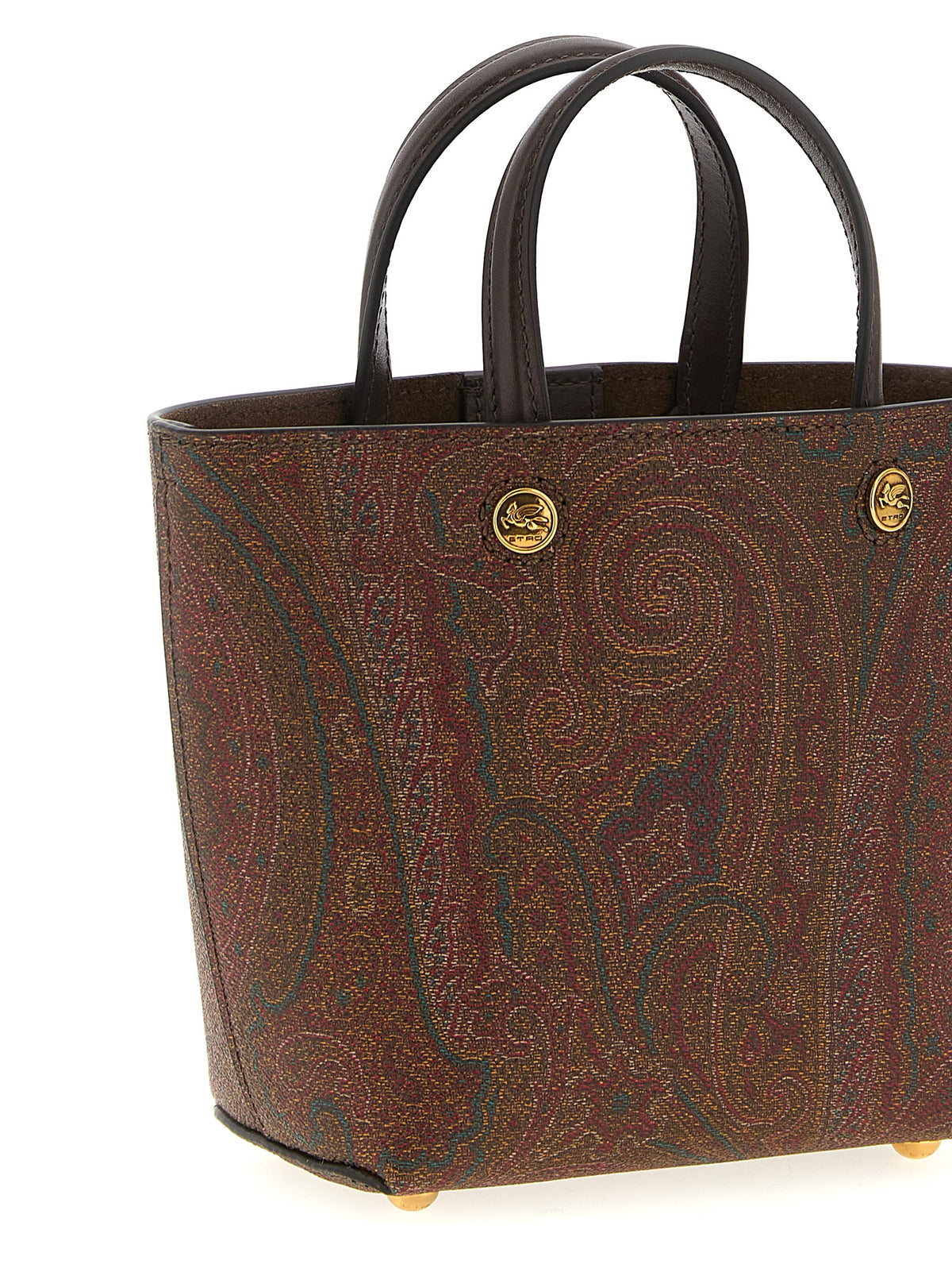 Etro Multicolor Baumwoll-Tragetasche