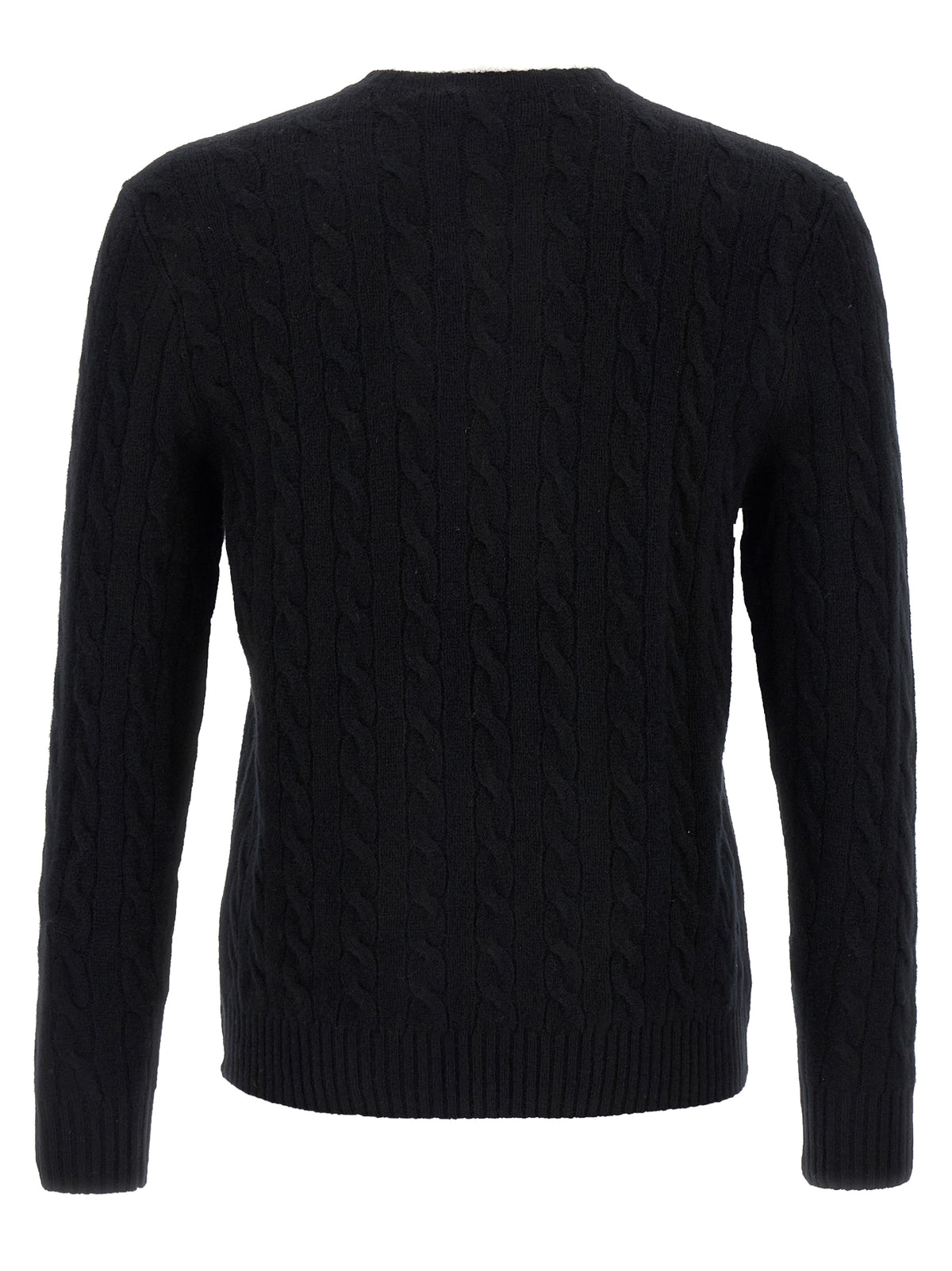Polo Ralph Lauren Schwarzer Wollcardigan