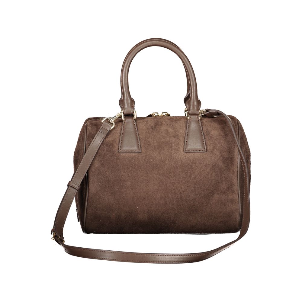 Furla Braune Lederhandtasche