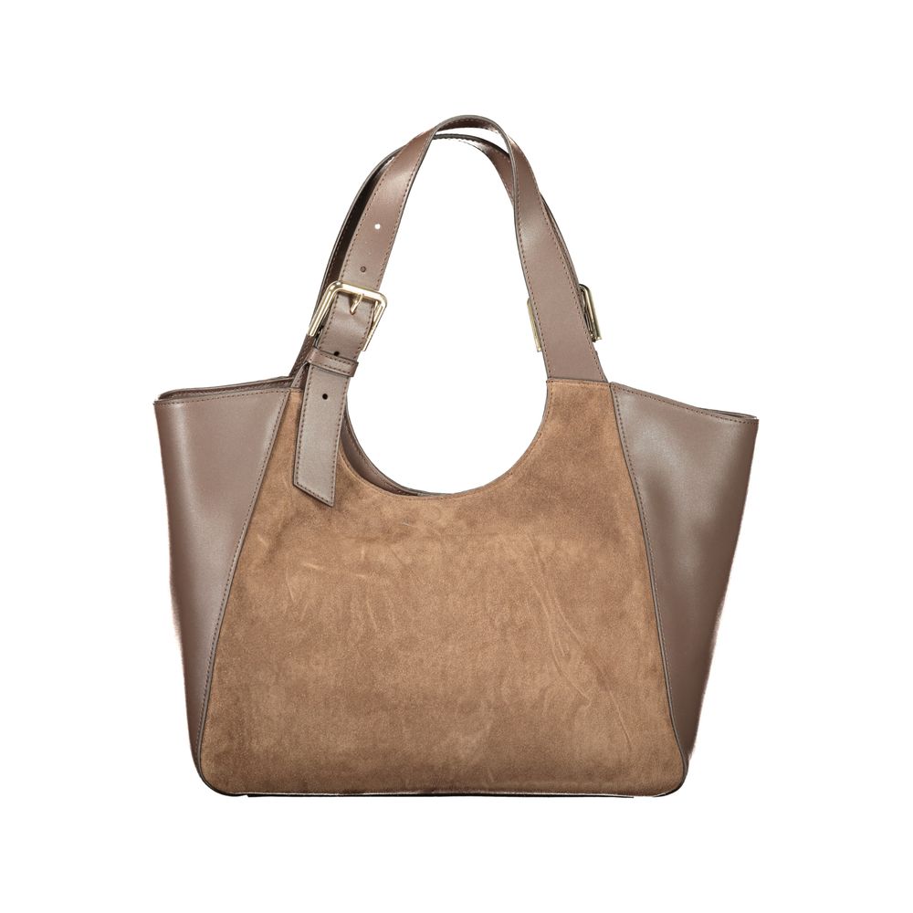 Furla Braune Lederhandtasche
