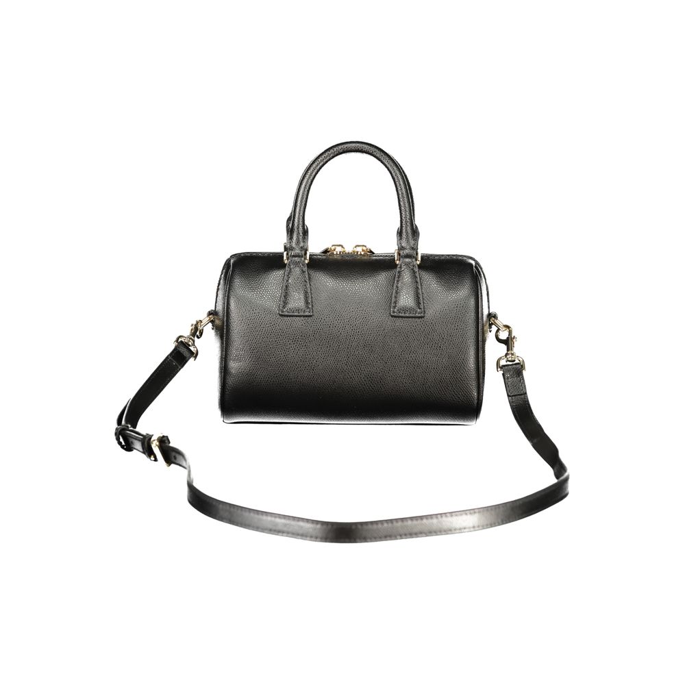 Furla Schwarze Lederhandtasche