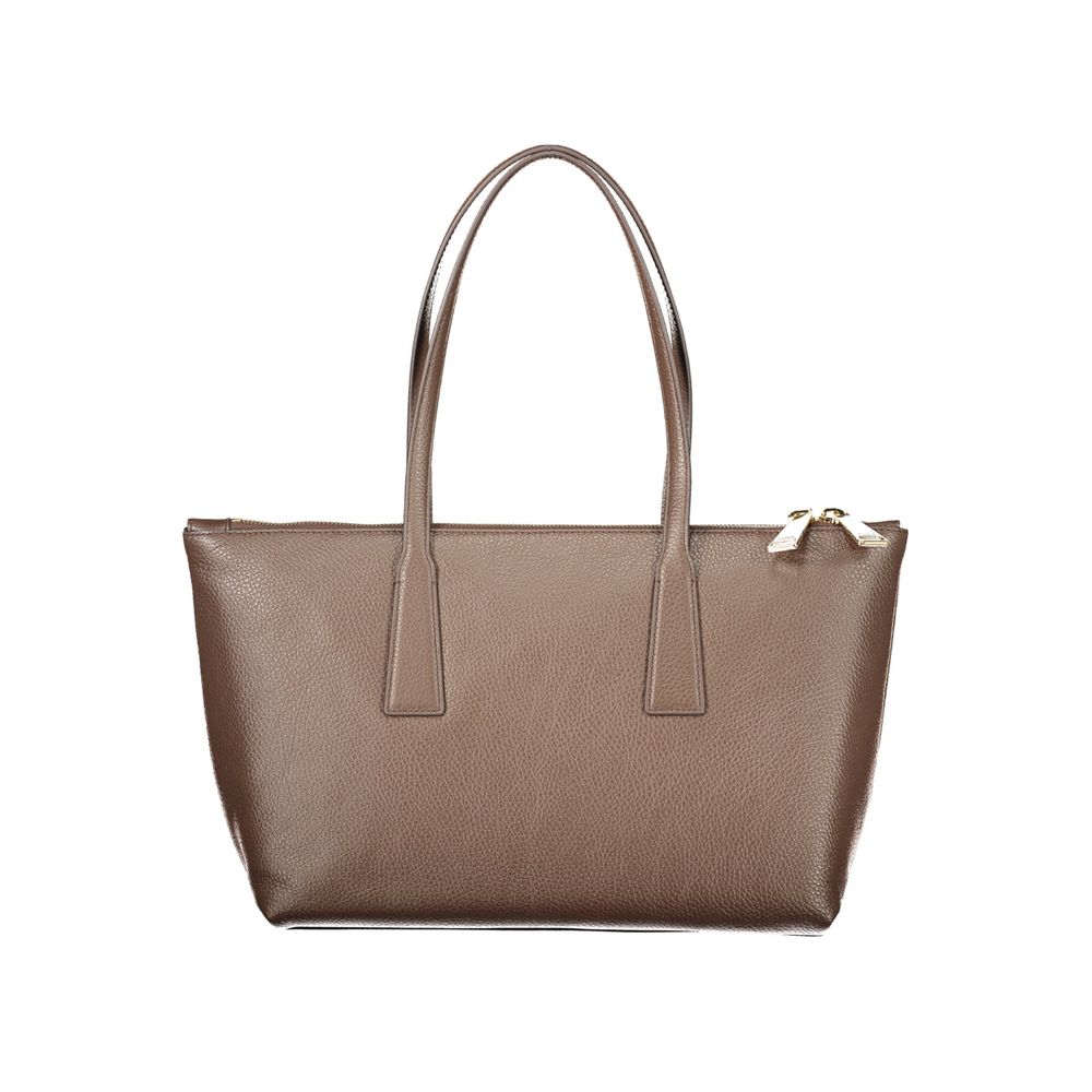 Furla Braune Lederhandtasche
