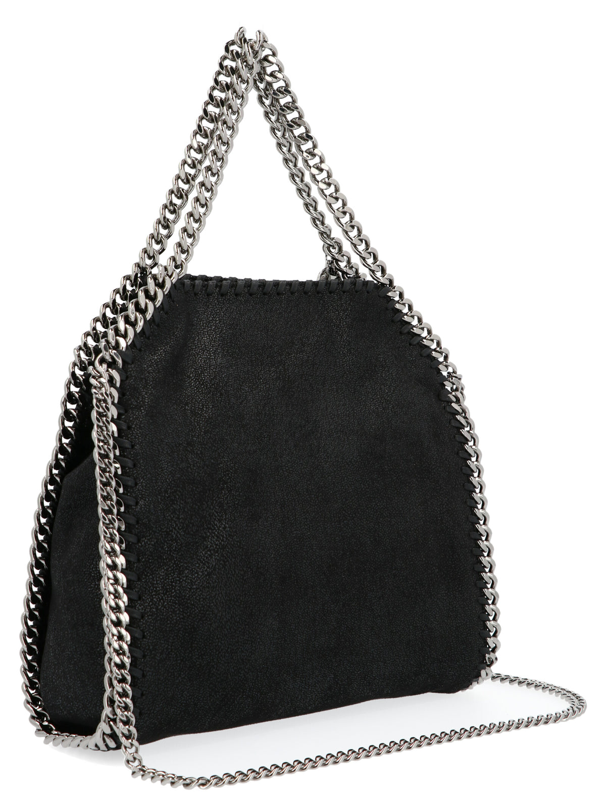 Stella McCartney Schwarze Handtasche aus Polyester