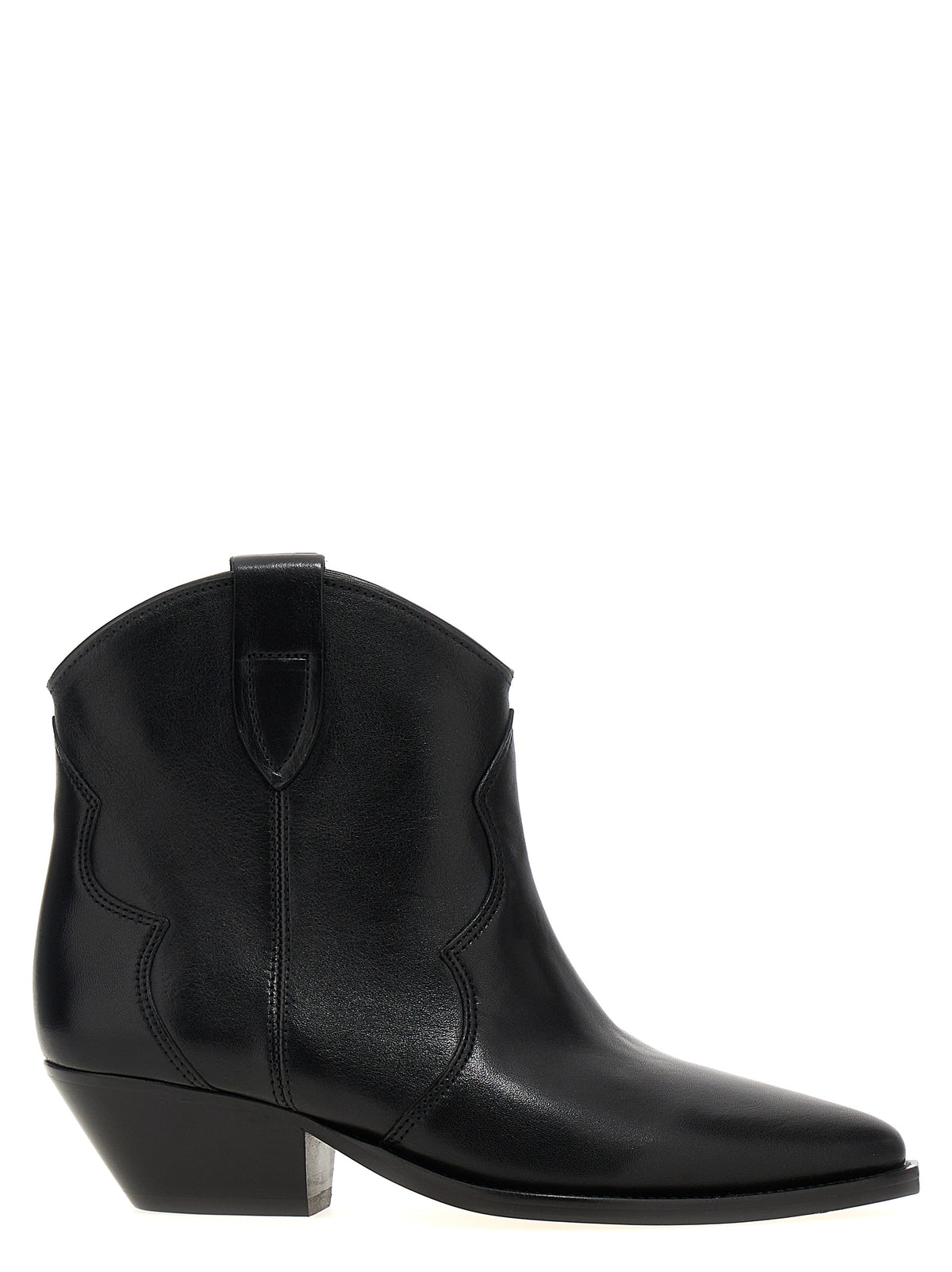 Isabel Marant Schwarze Chelsea Boots aus Kalbsleder