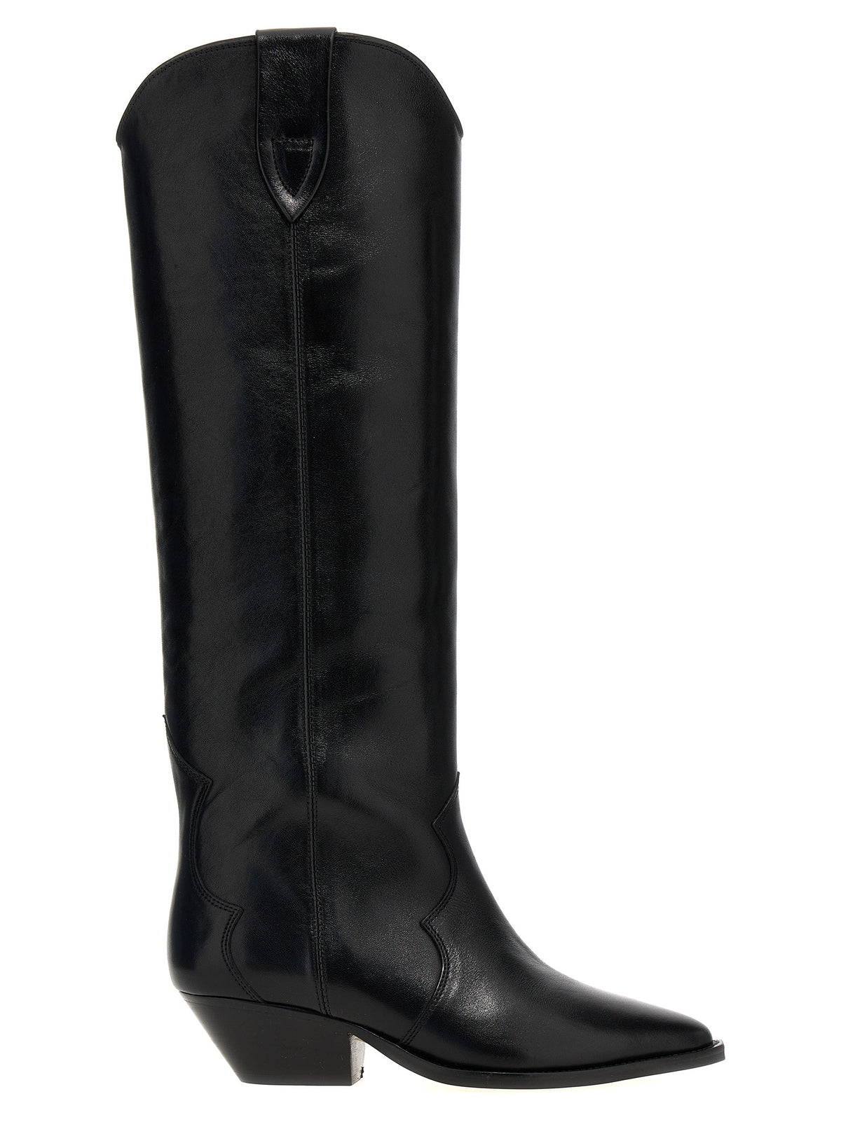 Isabel Marant Schwarze Chelsea Boots aus Kalbsleder