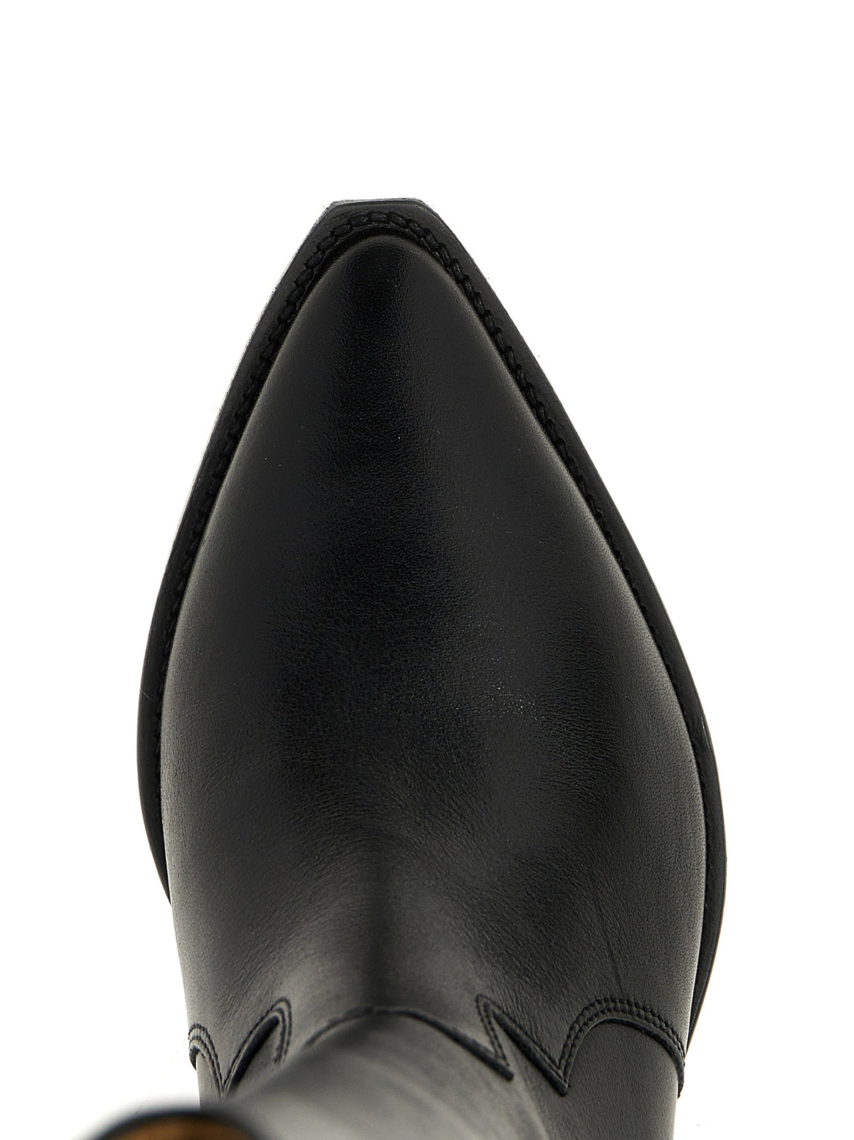 Isabel Marant Schwarze Chelsea Boots aus Kalbsleder
