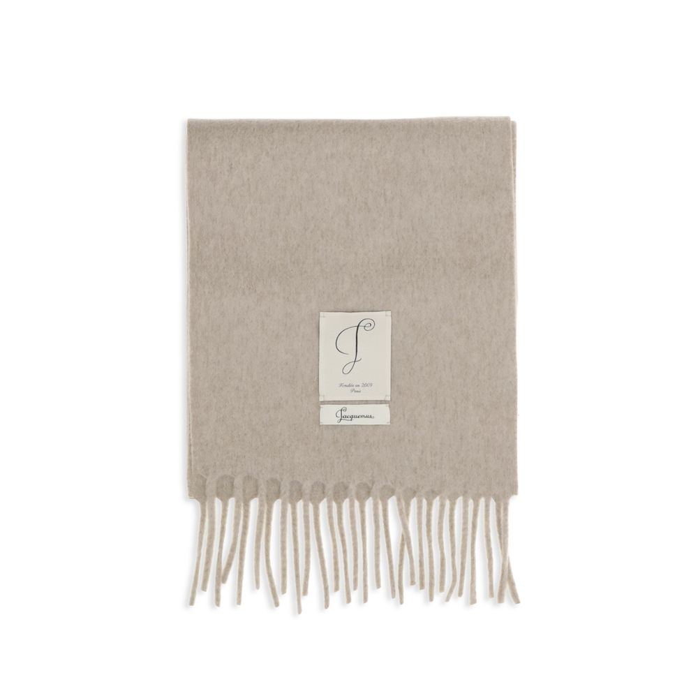 Jacquemus Beige Ovis Aries Wollschal