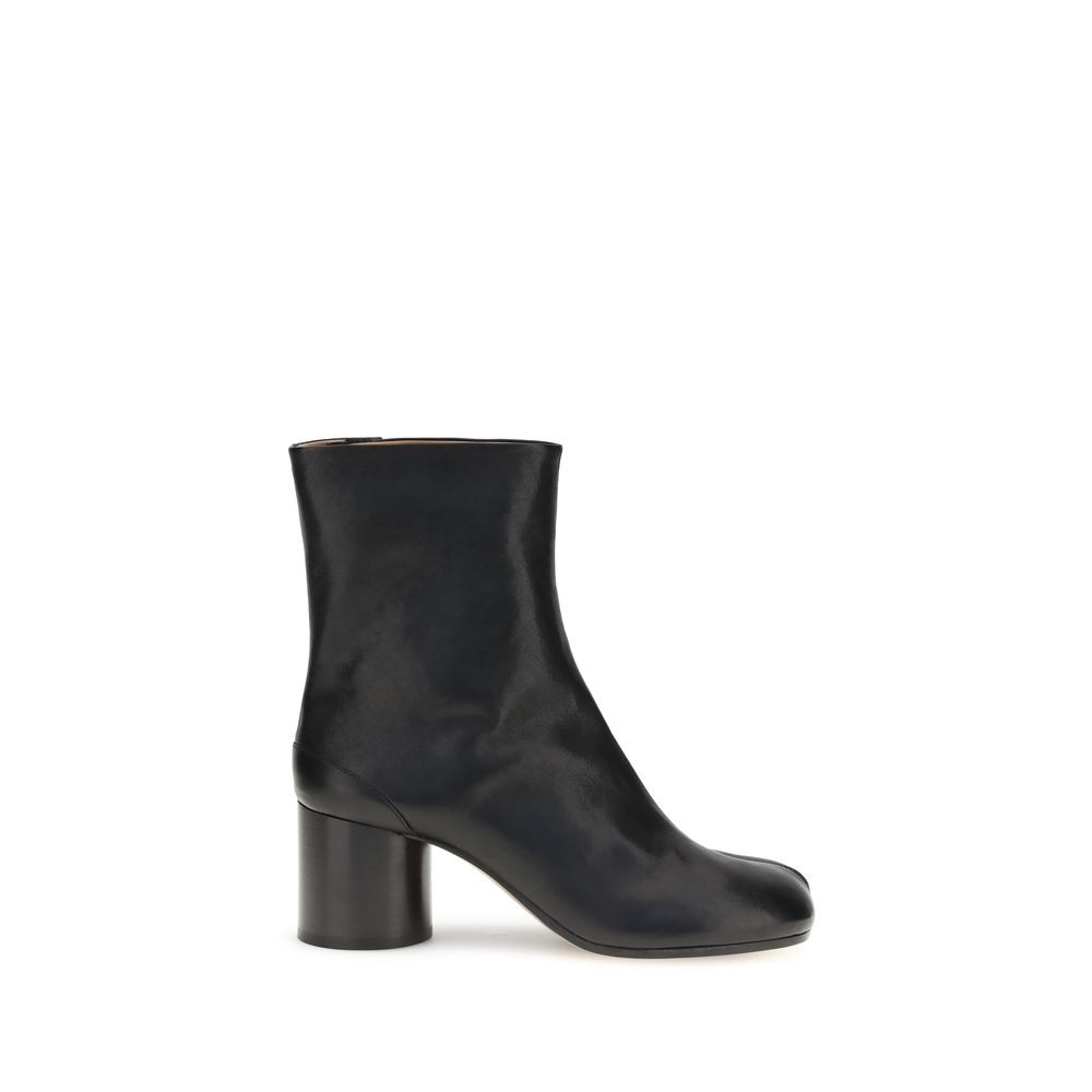 Maison Margiela Schwarze Lammleder-Stiefeletten Ovis Aries