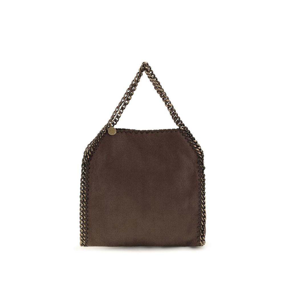 Stella McCartney Schultertasche aus braunem Polyamid