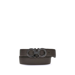 Ferragamo Brauner Kalbsleder Bos Taurus Regular Gürtel