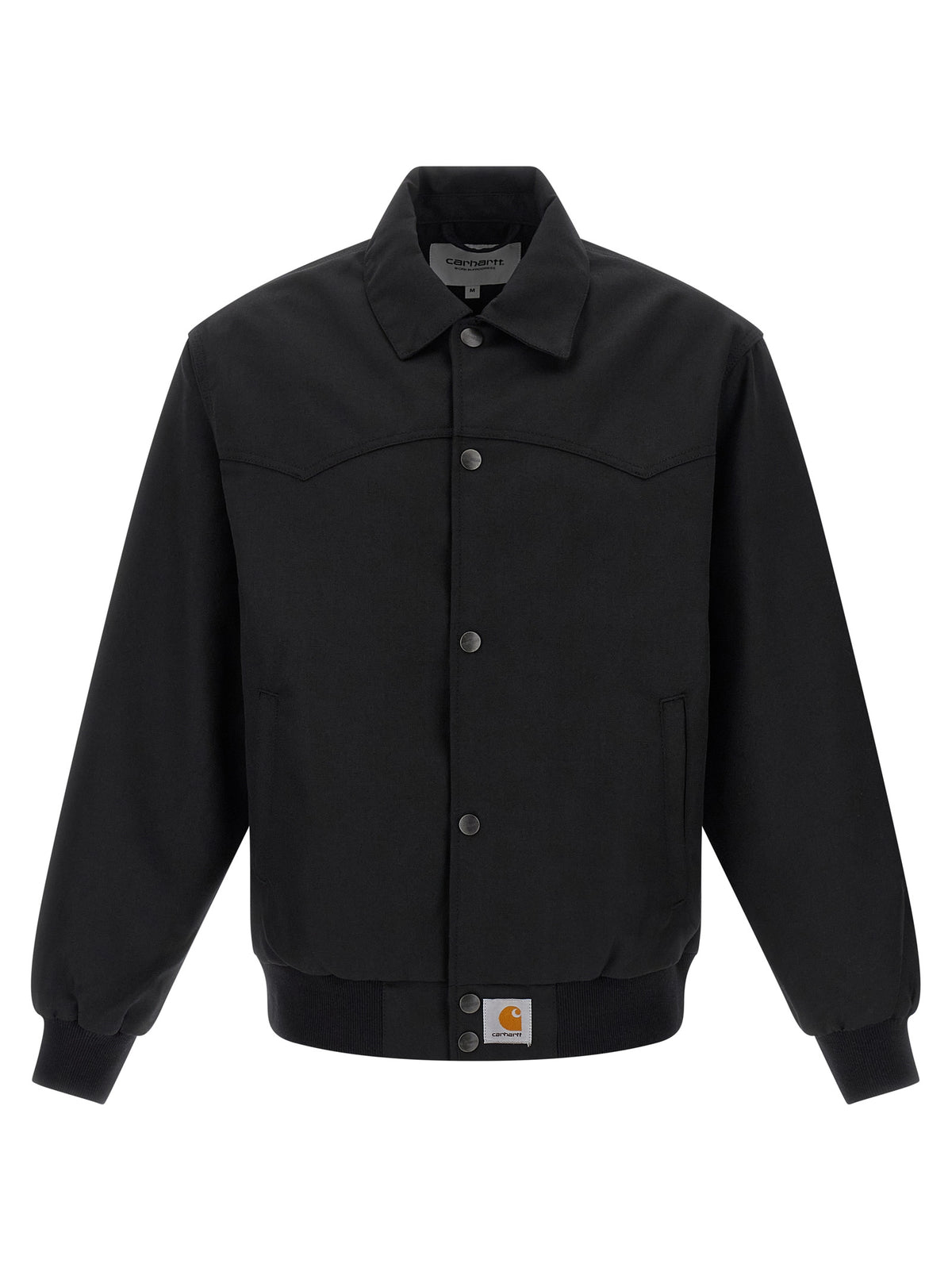 Carhartt Wip Schwarzer Bomber aus Polyester