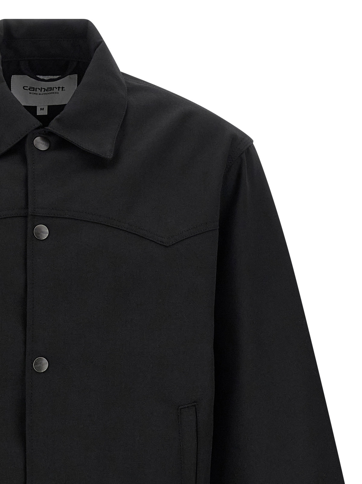 Carhartt Wip Schwarzer Bomber aus Polyester