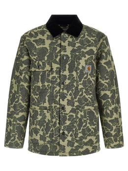 Carhartt Wip Zweifarbiger Baumwollmantel