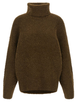 TOTEME Brauner Wollcardigan