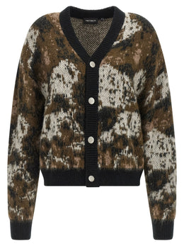 Carhartt Wip Mehrfarbige Strickjacke aus Acetat