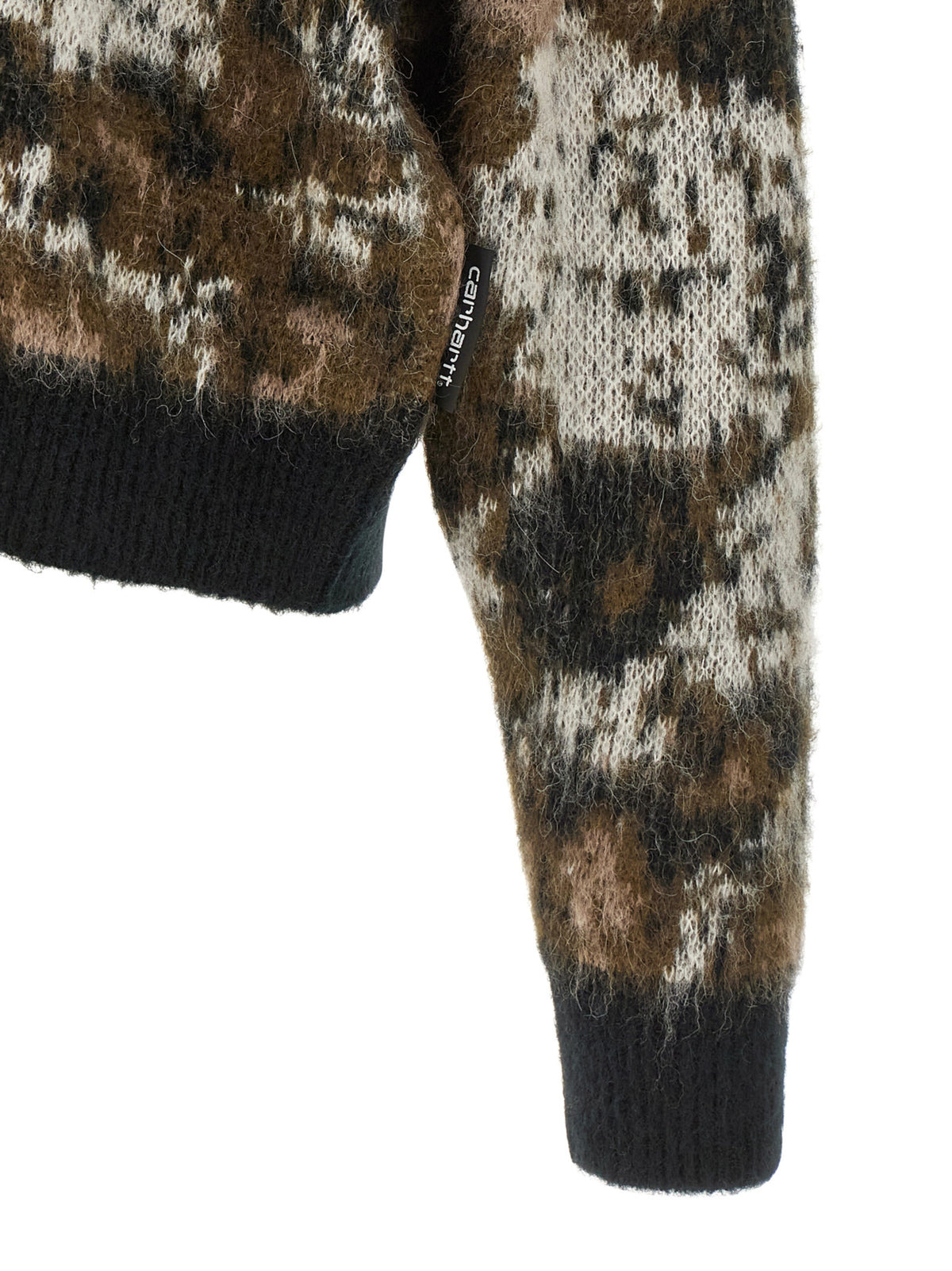 Carhartt Wip Mehrfarbige Strickjacke aus Acetat