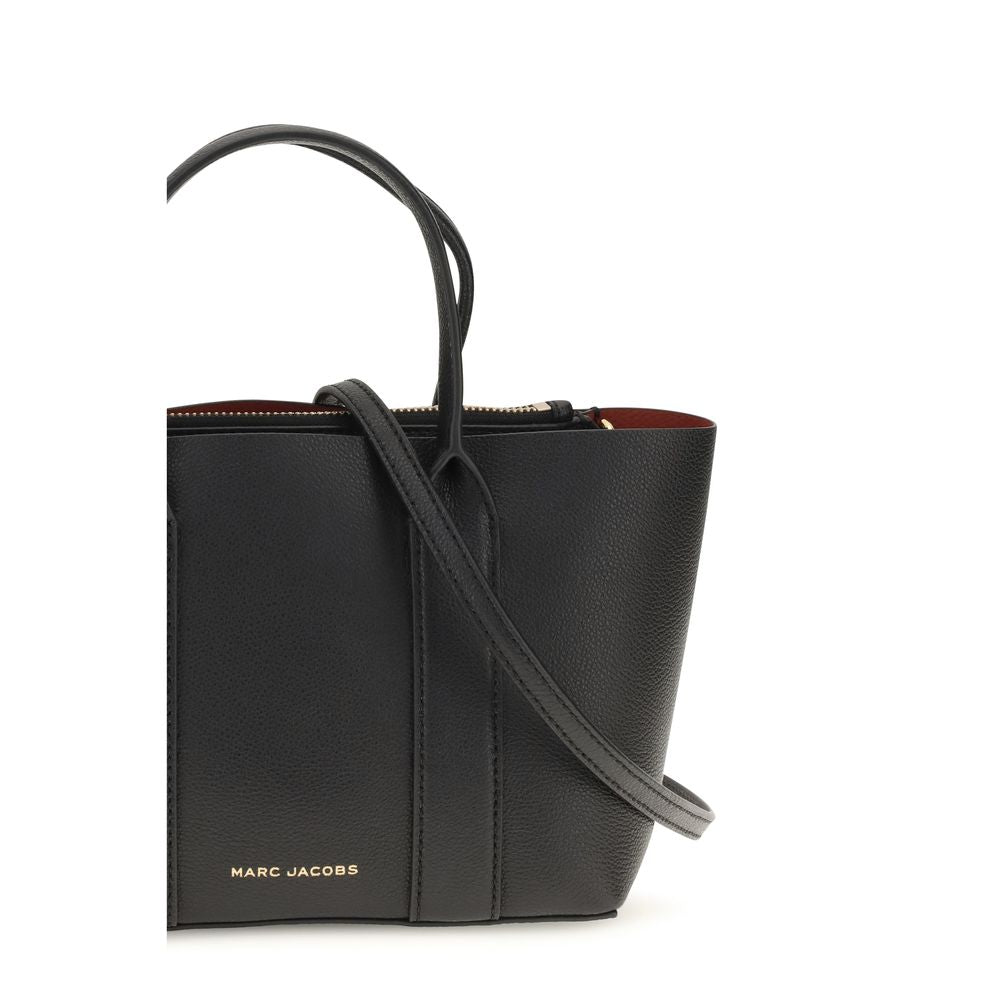 Marc Jacobs Schwarze Bos Taurus Kalbsleder Schultertasche