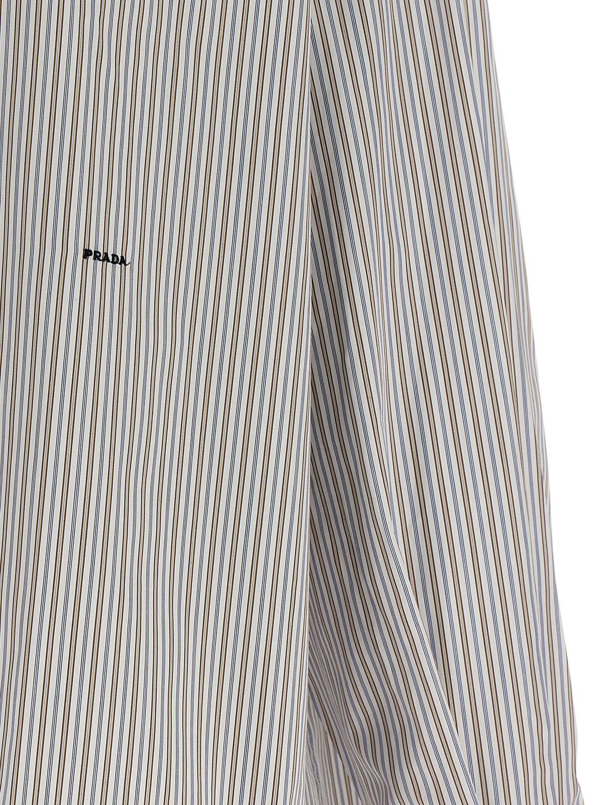Prada Mehrfarbige Baumwollbluse