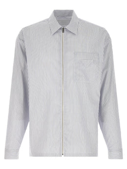 Prada Blaue Baumwollbluse