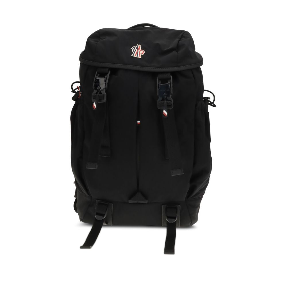 Moncler Grenoble Schwarzer Polyamid-Rucksack